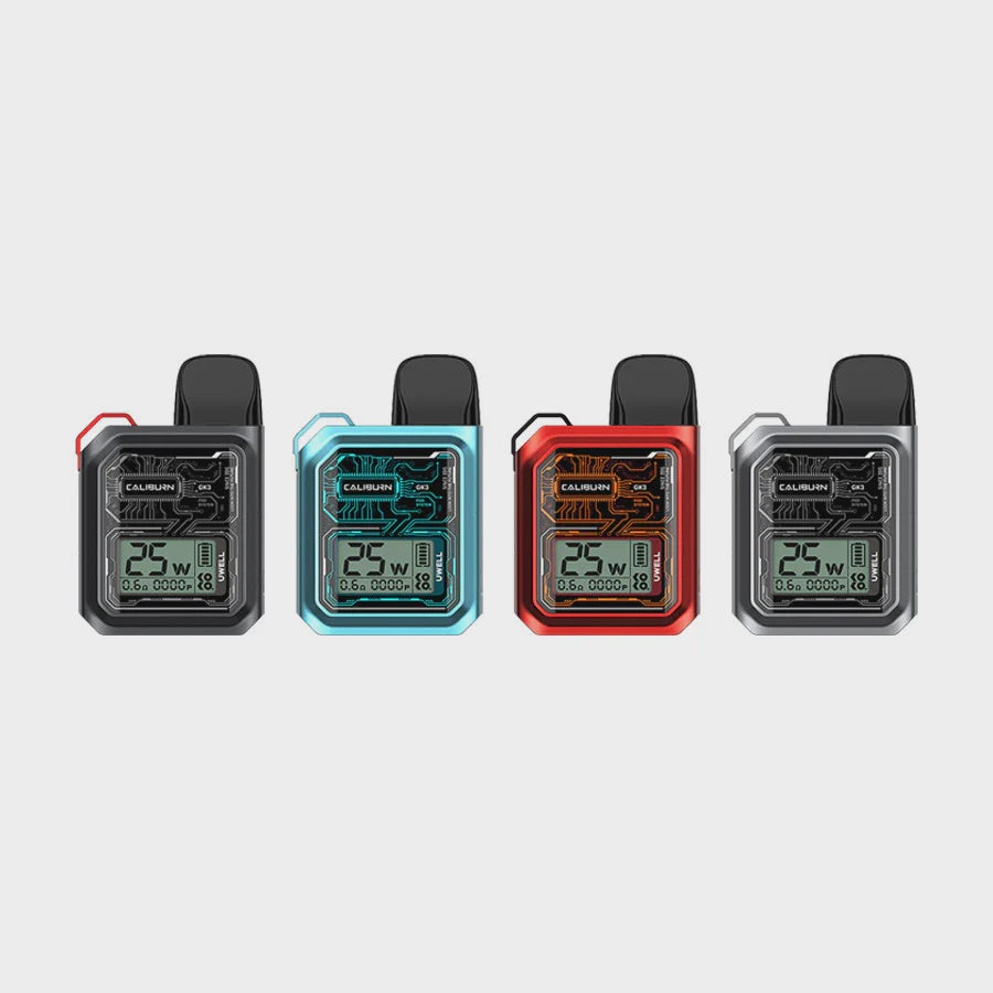 Uwell Caliburn GK3 Kit Juiceontheloose Uwell Caliburn GK3 Kit Juiceontheloose