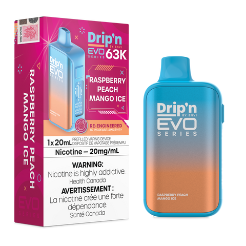 Drip'n EVO 63K - Raspberry Peach Mango