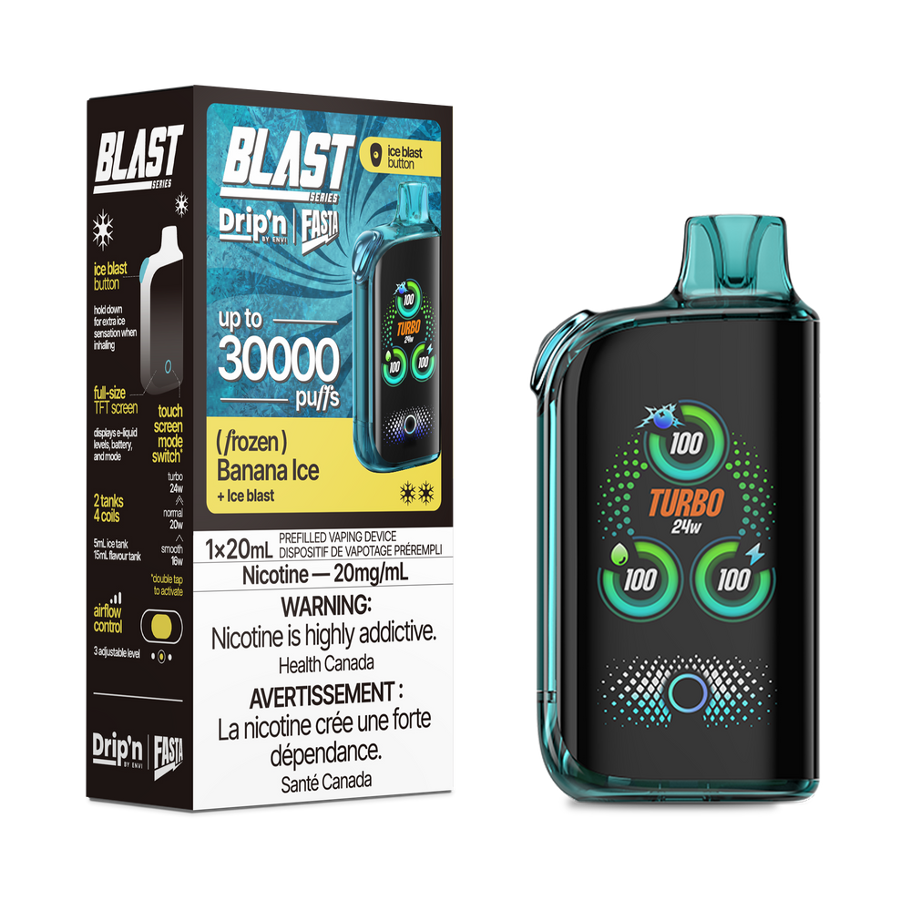 Drip'n X Fasta Blast 30K - Banana Ice