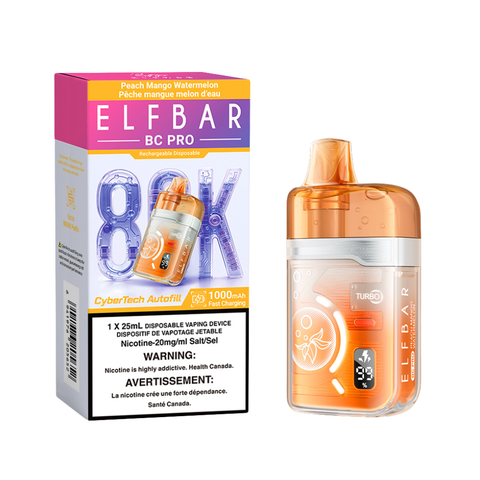 Elfbar BC Pro 80K - Peach Mango Watermelon