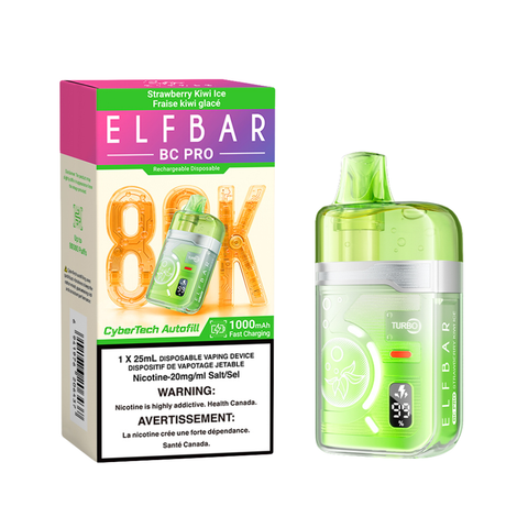 Elfbar BC Pro 80K - Strawberry Kiwi Ice