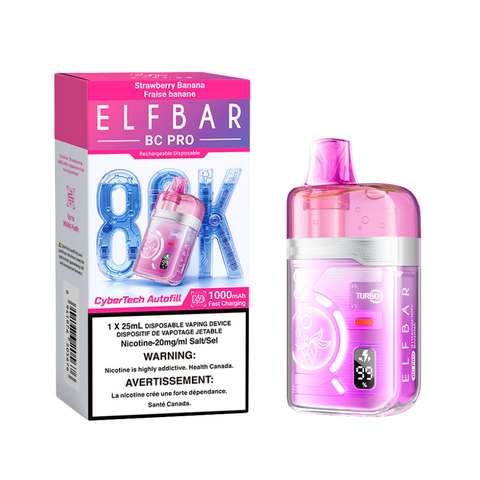 Elfbar BC Pro 80K - Strawberry Banana