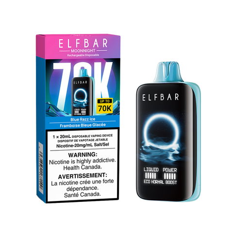 Elfbar MoonNight 70K - Blue Razz Ice