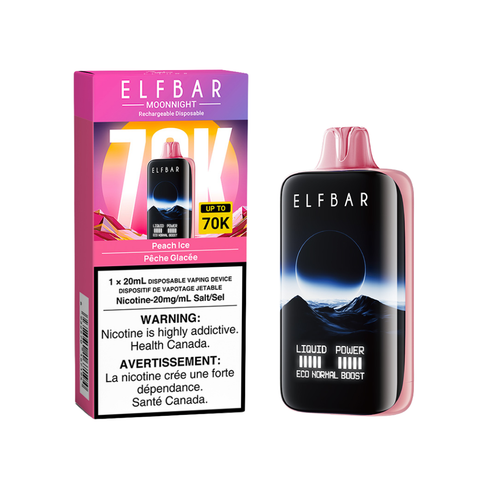 Elfbar MoonNight 70K - Peach Ice
