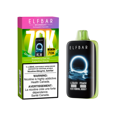 Elfbar MoonNight 70K - Strawberry Kiwi Ice