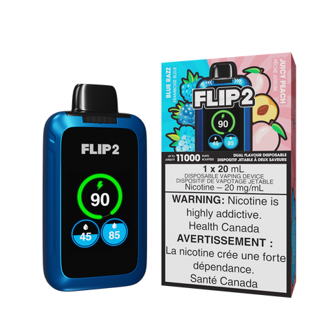 Flip 2 - Blue Razz & Juicy Peach