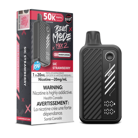 Flavour Beast Beast Mode Max 2 - Sic Strawberry