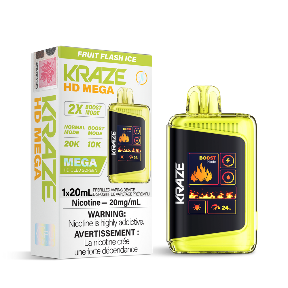 Kraze HD Mega - Fruit Flash Ice