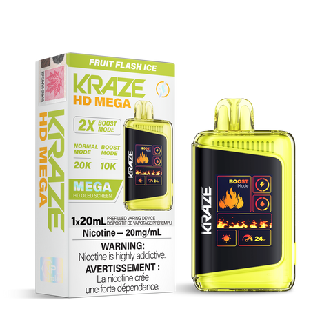 Kraze HD Mega - Fruit Flash Ice