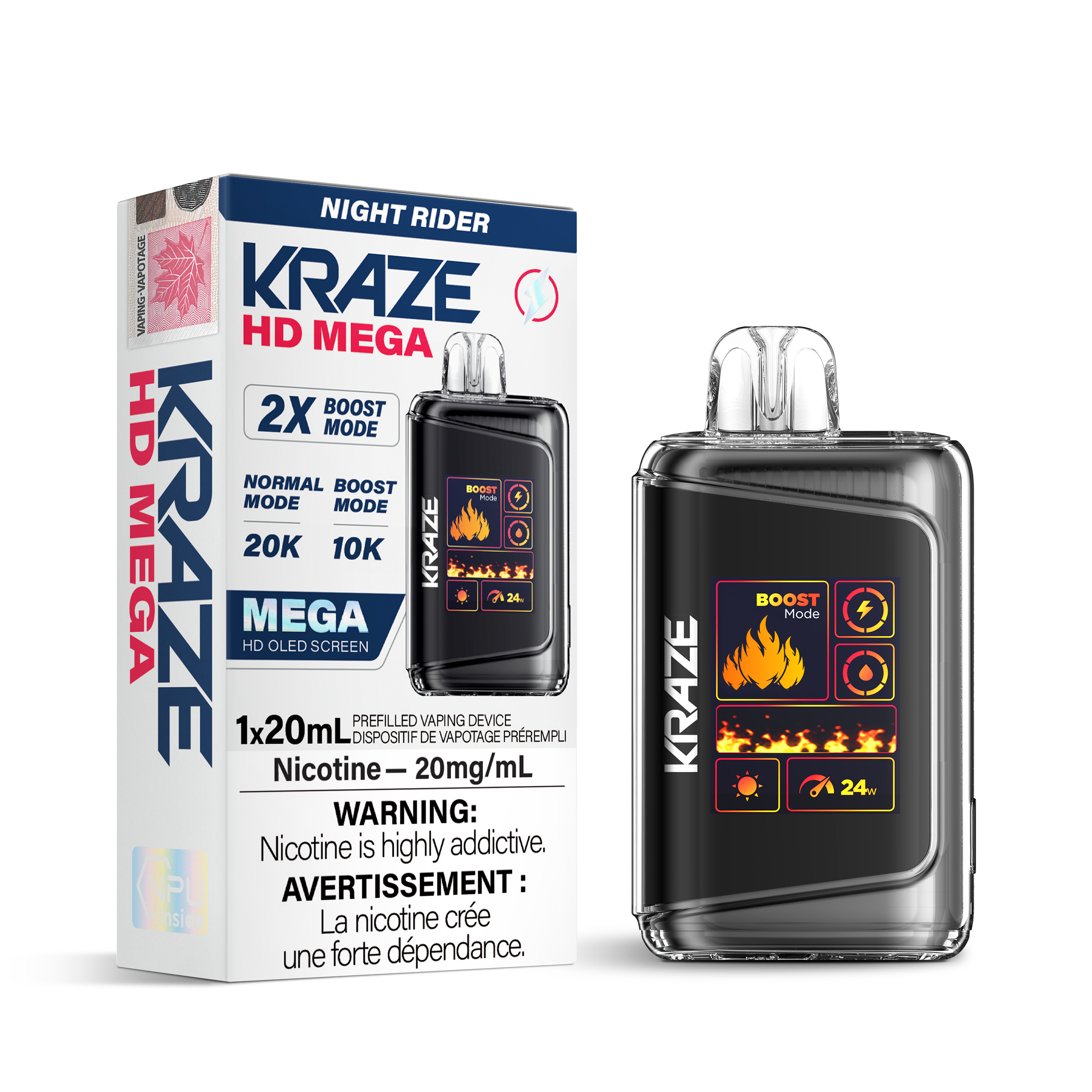 Kraze HD Mega - Night Rider