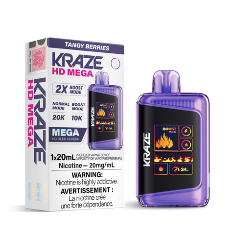 Kraze HD Mega - Tangy Berries