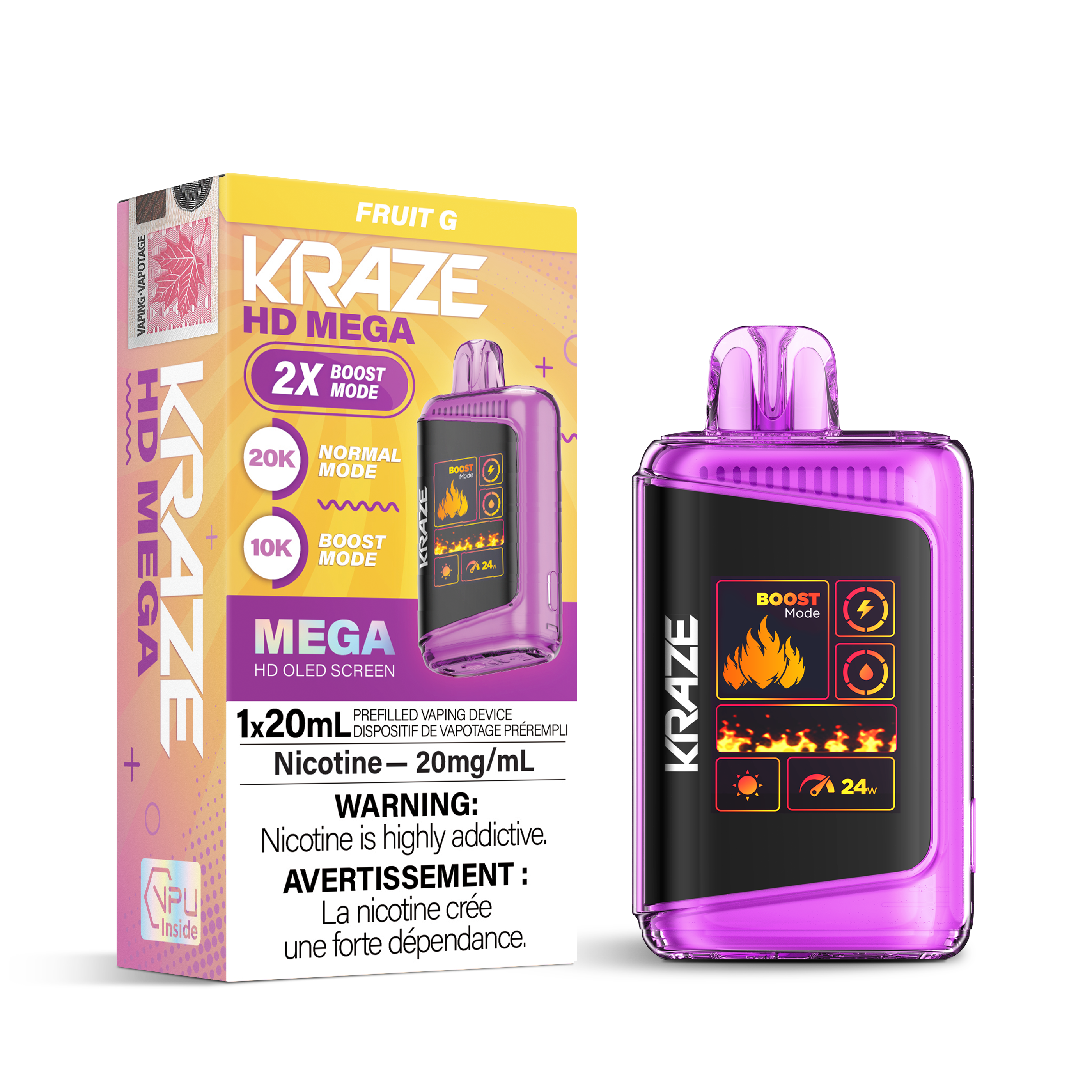 Kraze HD Mega - Fruit G