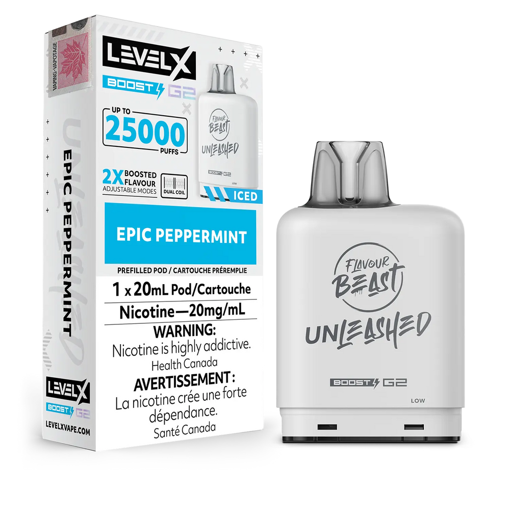 Level X Boost Flavour Beast Unleashed - Epic Peppermint