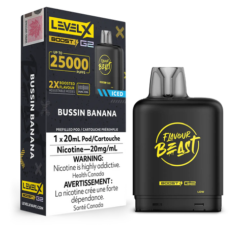 Level X Boost Flavour Beast - Bussin Banana