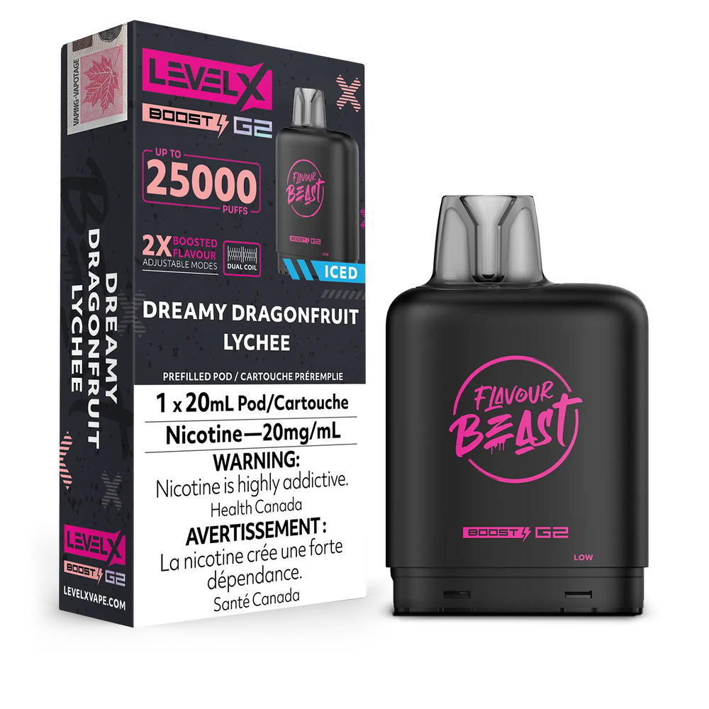 Level X Boost Flavour Beast - Dreamy Dragonfruit Lychee