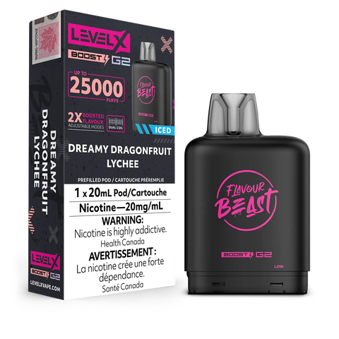 Level X Boost Flavour Beast - Dreamy Dragonfruit Lychee