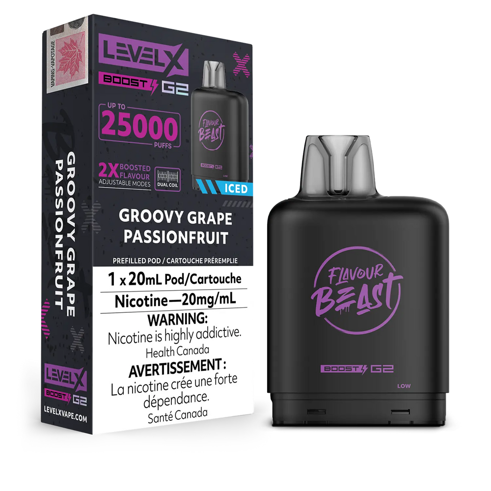 Level X Boost Flavour Beast - Groovy Grape Passionfruit