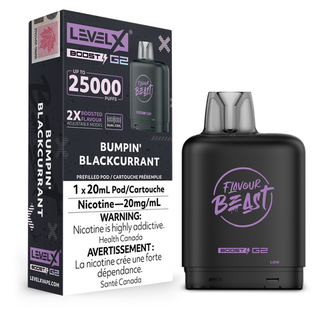 Level X Boost Flavour Beast - Bumpin' Blackcurrant