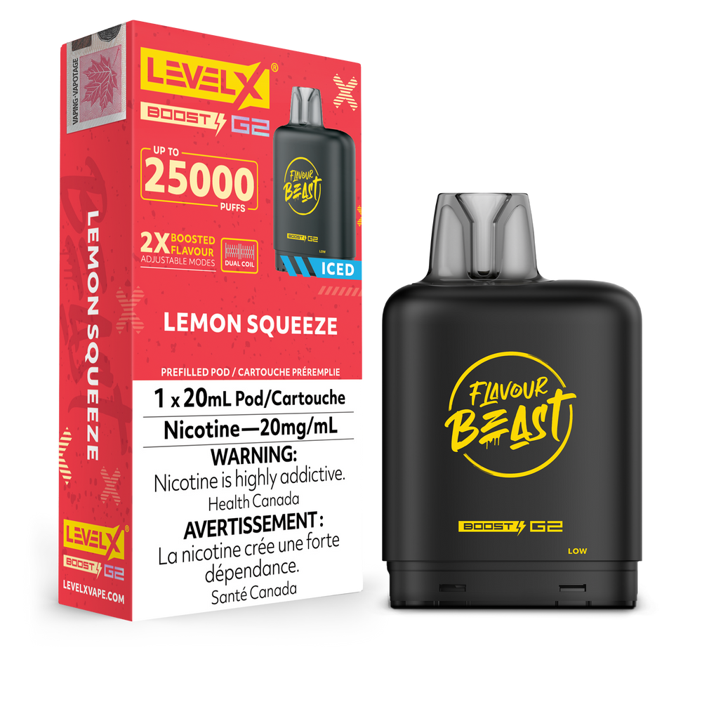 Level X Boost Flavour Beast - Lemon Squeeze