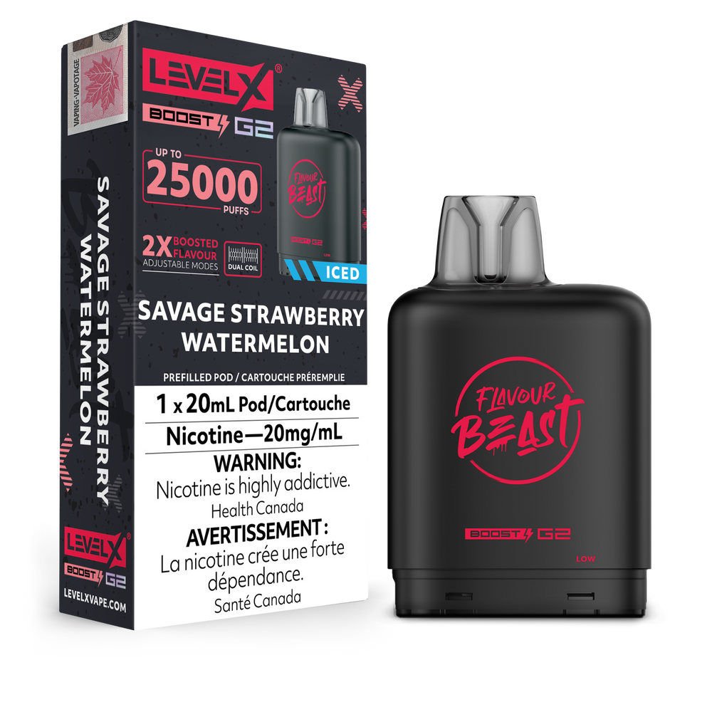 Level X Boost Flavour Beast - Savage Strawberry Watermelon