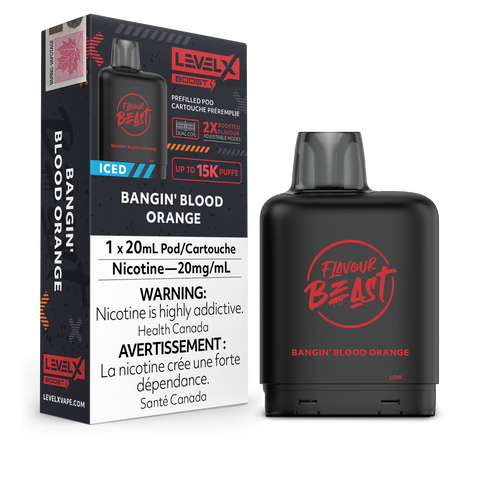 Level X Boost Flavour Beast - Bangin' Blood Orange