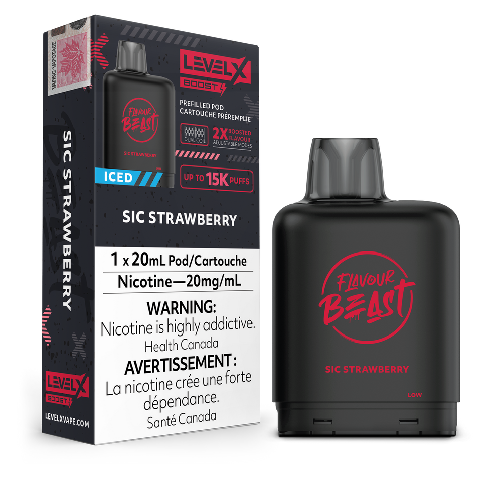 Level X Boost Flavour Beast - Sic Strawberry