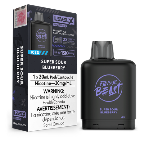 Level X Boost Flavour Beast - Super Sour Blueberry