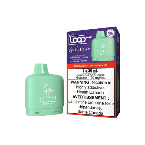 STLTH Loop Max x Elfbar - Kiwi Passion Fruit Guava Ice