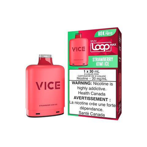STLTH Loop Max x Vice - Strawberry Kiwi Ice