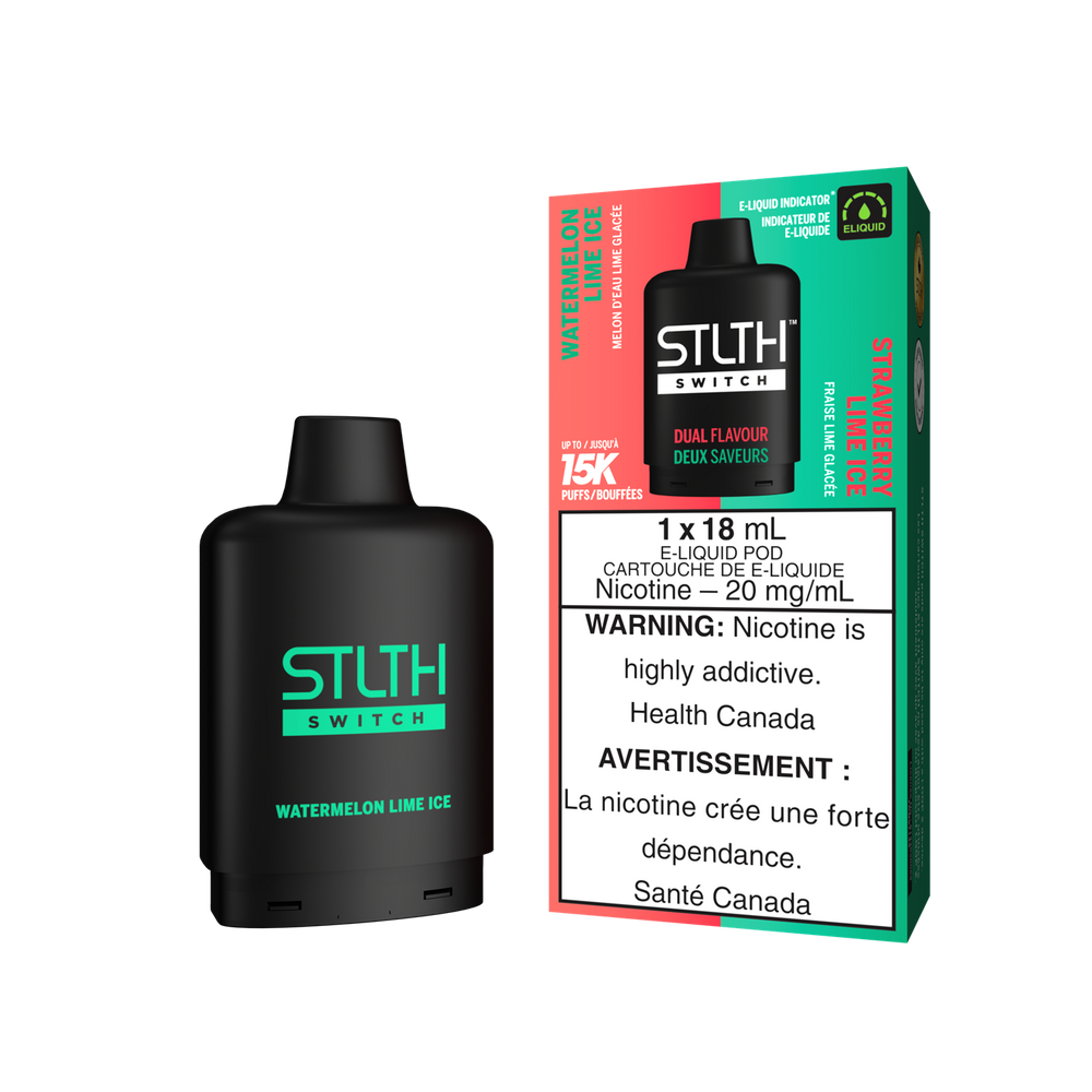 STLTH Switch - Watermelon Lime Ice & Strawberry Lime Ice