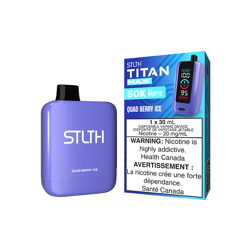 STLTH Titan Max - Quad Berry Ice