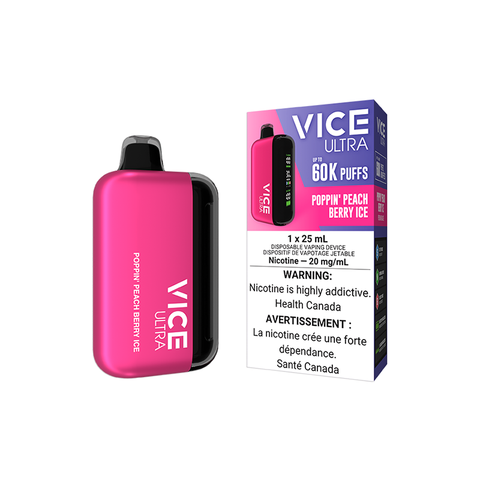 Vice Ultra - Poppin' Peach Berry Ice