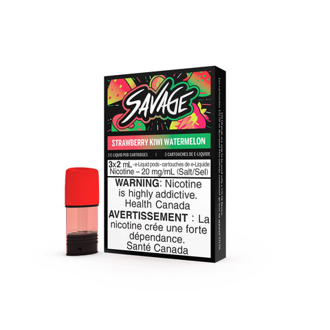 Savage Strawberry Kiwi Watermelon STLTH Pods