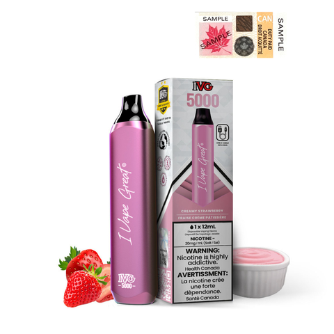 IVG 5000 - Creamy Strawberry