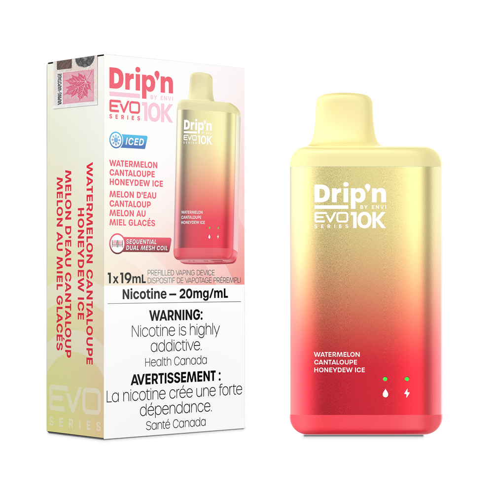 Drip'n Evo 10K - Watermelon Canteloupe Honeydew Ice