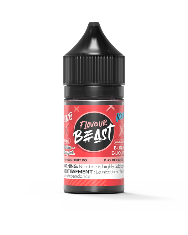 Flavour Beast Famous Fruit KO Iced Salt