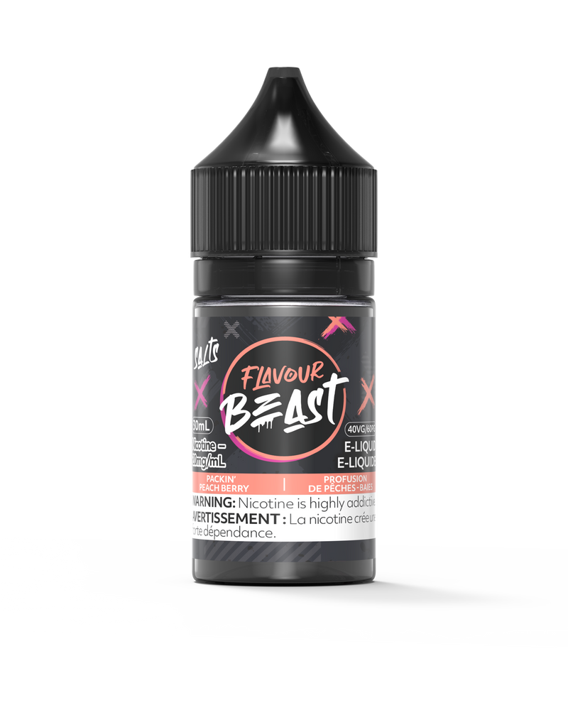 Flavour Beast Packin' Peach Berry Salt