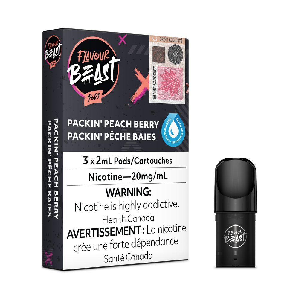 Flavour Beast - Packin' Peach Berry