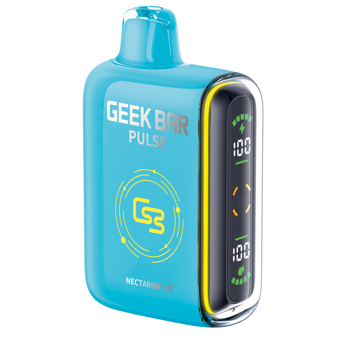 Geek Bar Pulse Buy Online GEEK BAR Pulse 9000 - Nectarine Ice Australia Bars Last After 0 Geek Bar Pulse Buy Online GEEK BAR Pulse 9000 - Nectarine Ice Australia Bars Last After 0