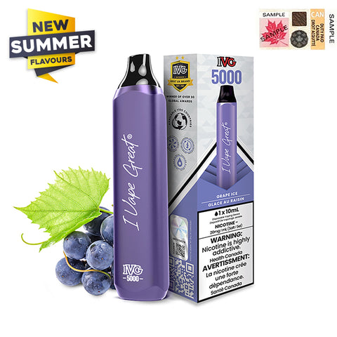 IVG 5000 - Grape Ice
