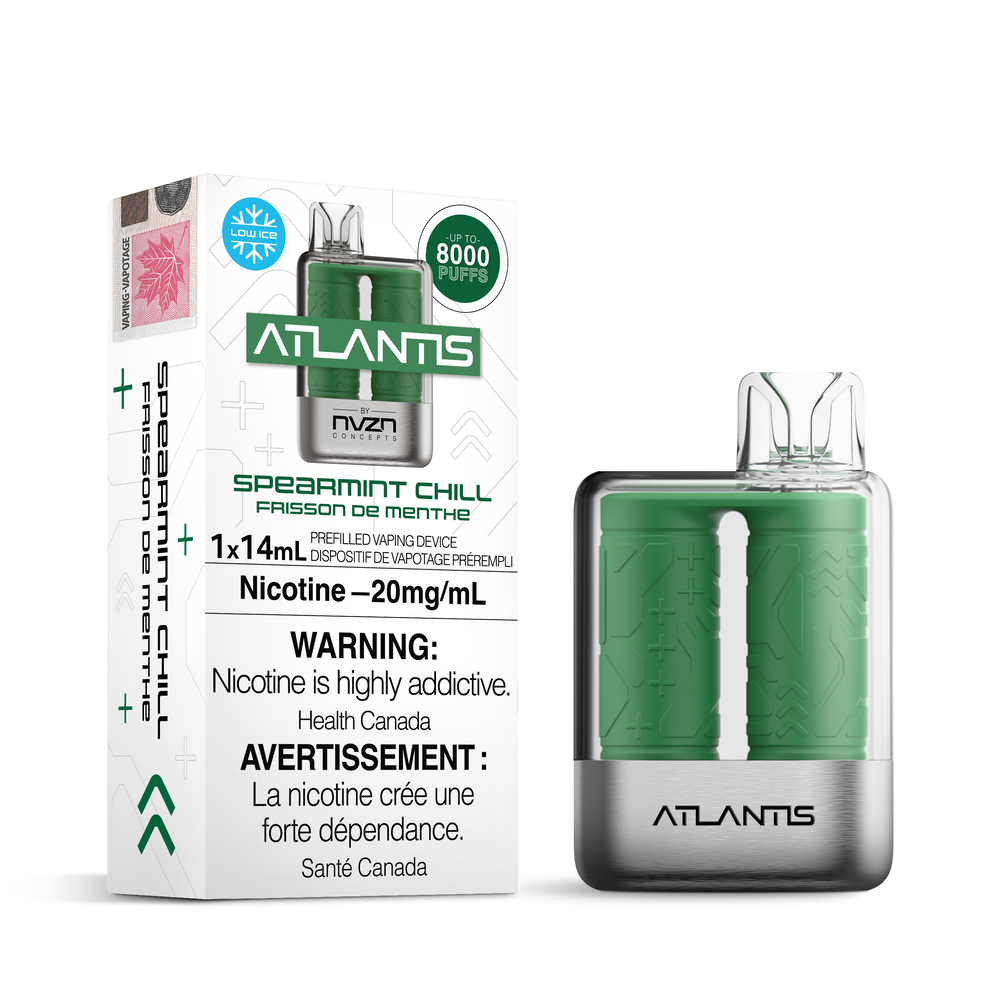 NVZN Atlantis 8000 - Spearmint Chill