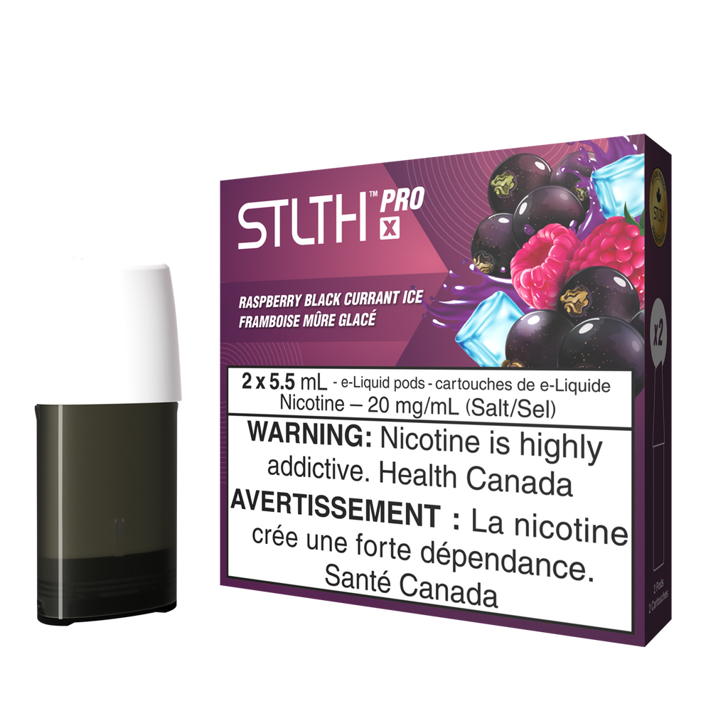 STLTH Pro X - Raspberry Black Currant Ice