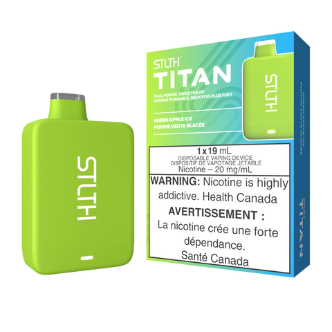 STLTH TITAN - Green Apple Ice