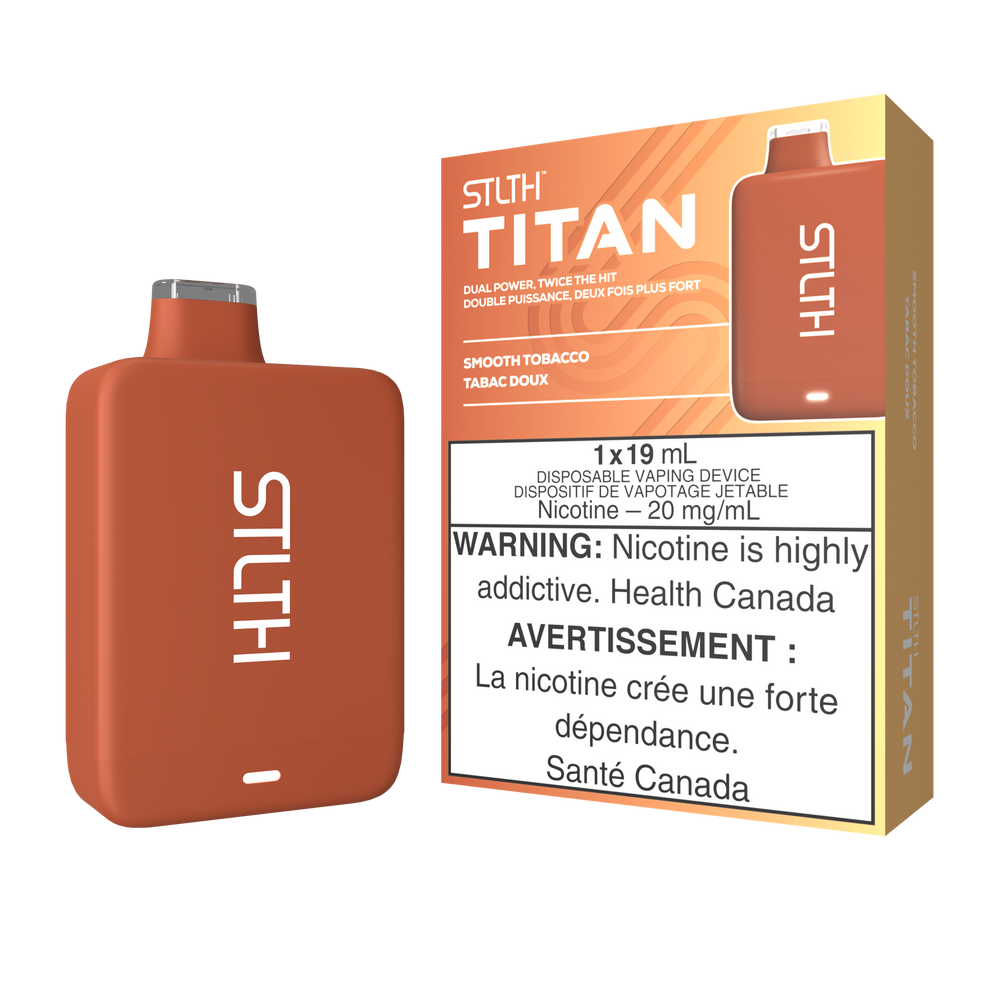 STLTH TITAN - Smooth Tobacco