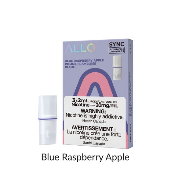 Blue Raspberry Apple Allo Sync Pods