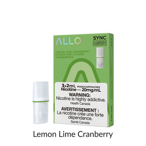 Lemon Lime Cranberry Allo Sync Pods