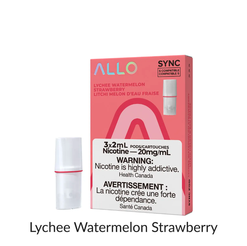Lychee Watermelon Strawberry Allo Sync Pods